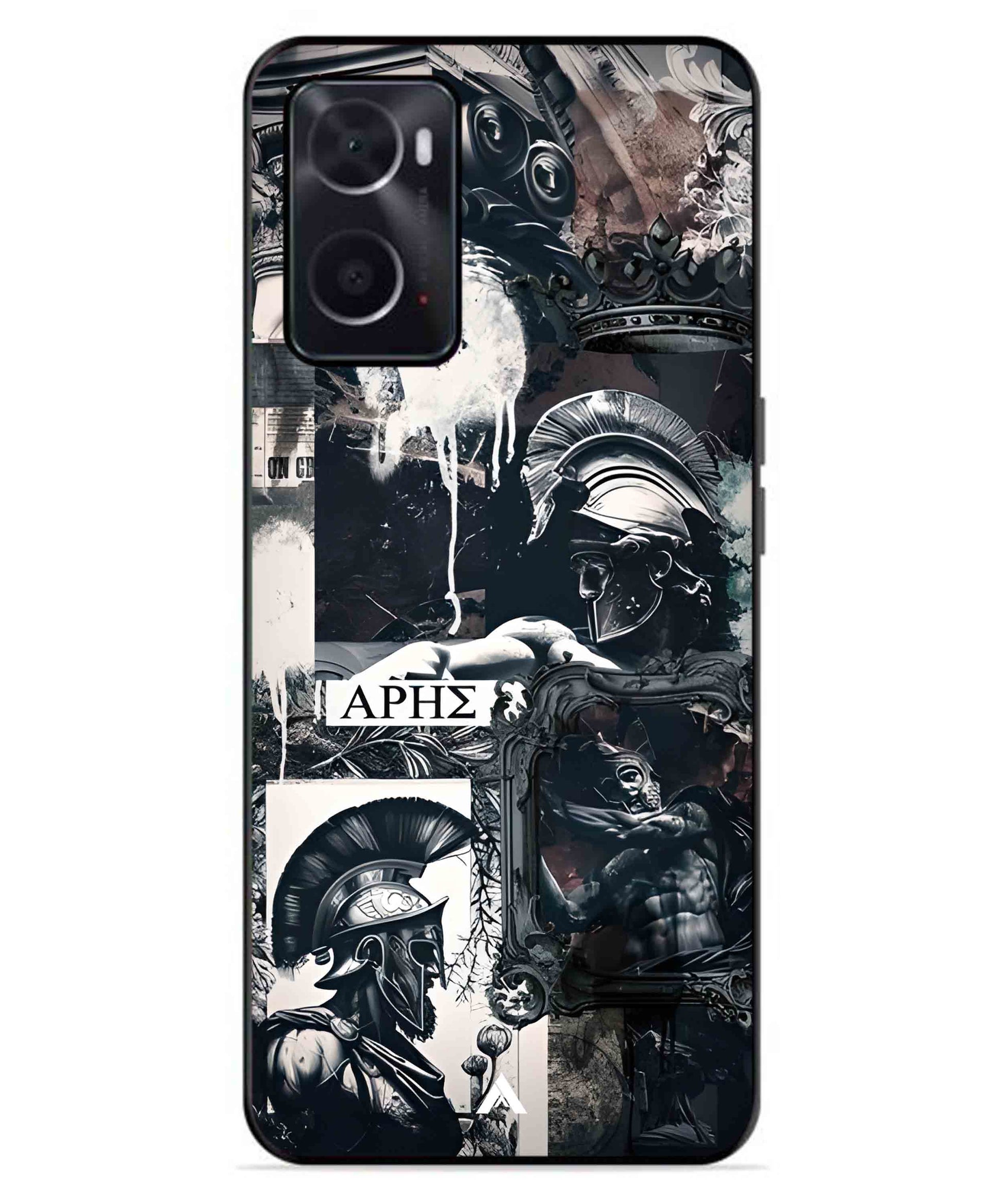 Greek Mindset Metal Back Cover Phone Case for Oppo A76