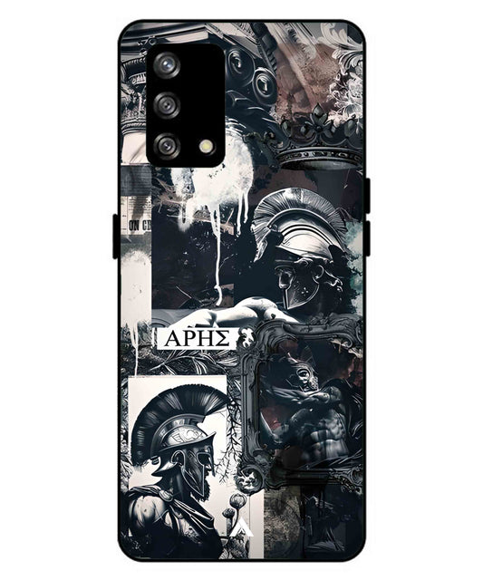 Greek Mindset Metal Back Cover Phone Case for Oppo A93