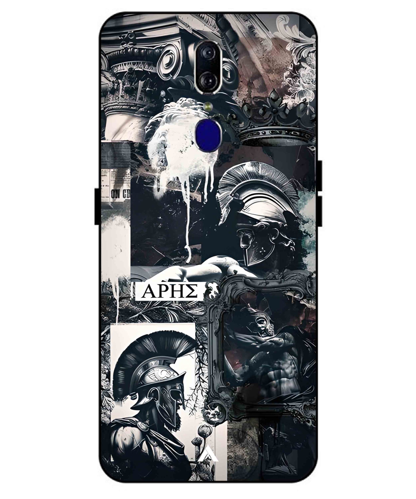Greek Mindset Metal Back Cover Phone Case for Oppo F11