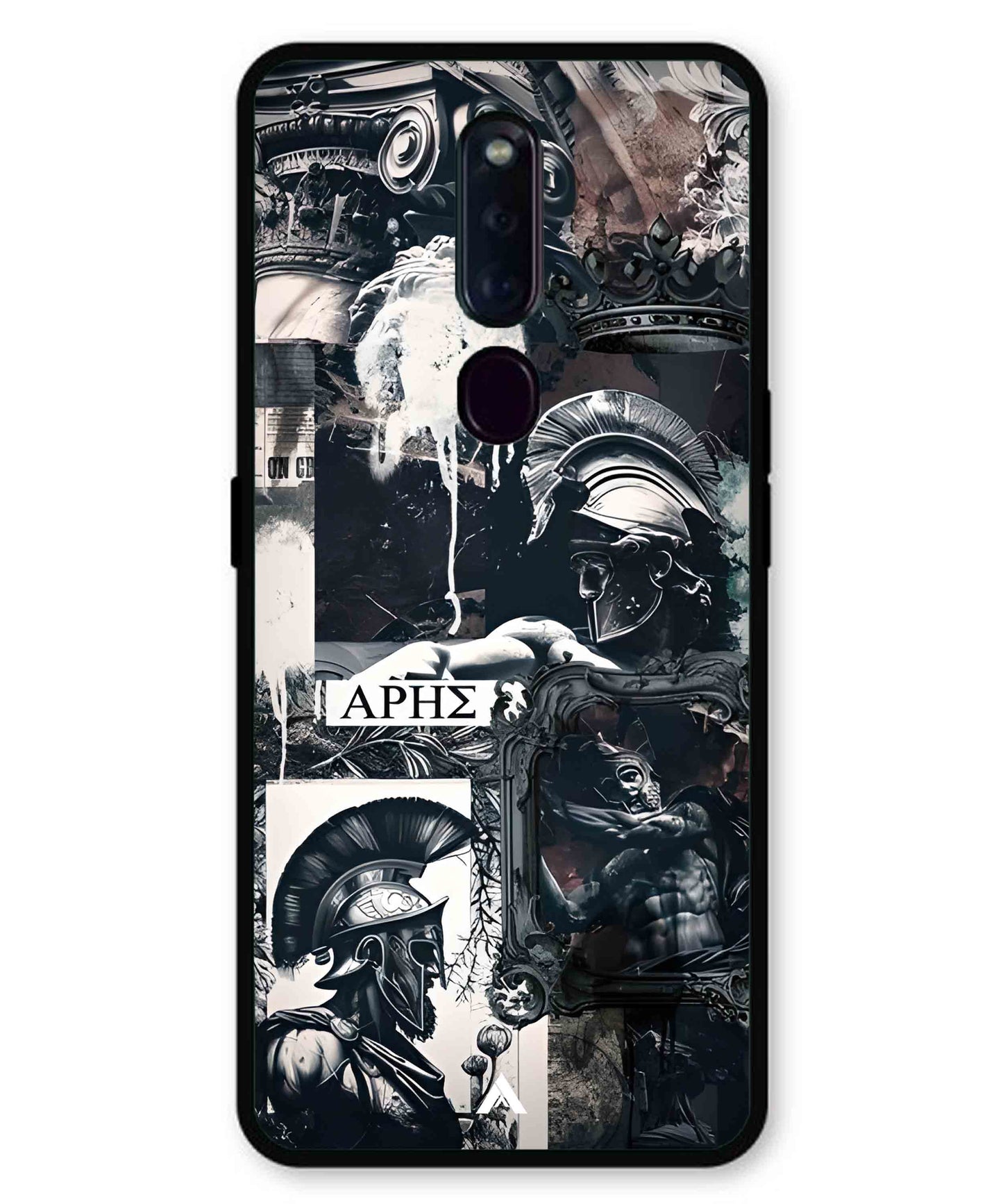 Greek Mindset Metal Back Cover Phone Case for Oppo F11 Pro