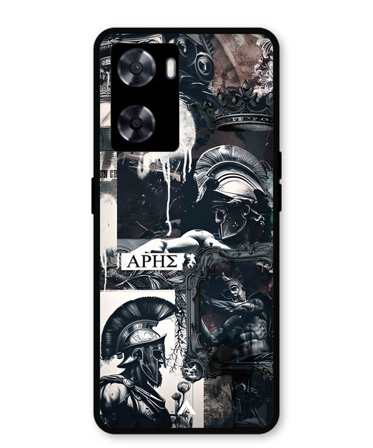 Greek Mindset Metal Back Cover Phone Case for Oppo K10
