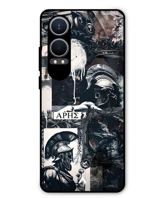 Greek Mindset Metal Back Cover Phone Case for Oppo K12x