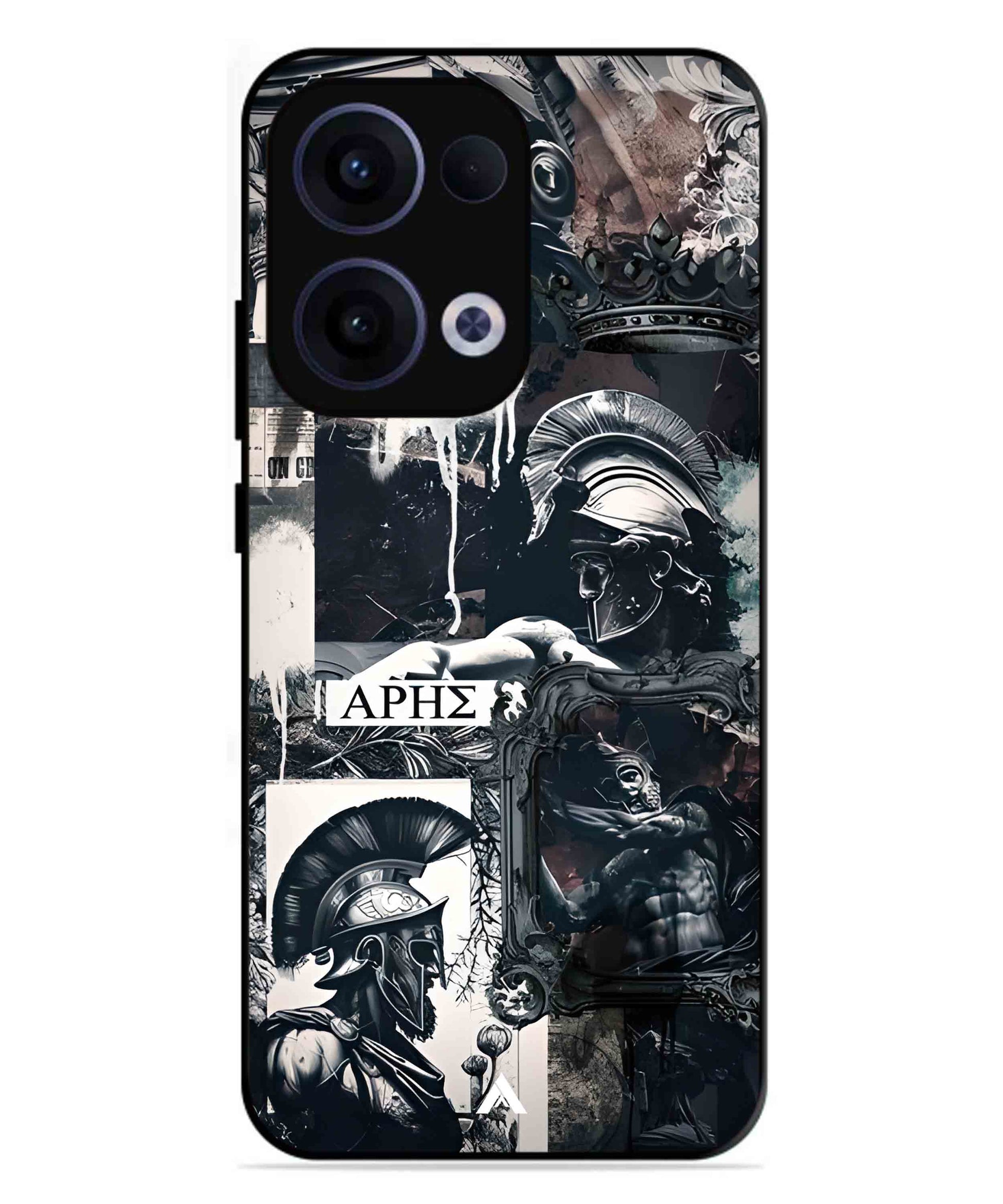 Greek Mindset Metal Back Cover Phone Case for Oppo Reno 13