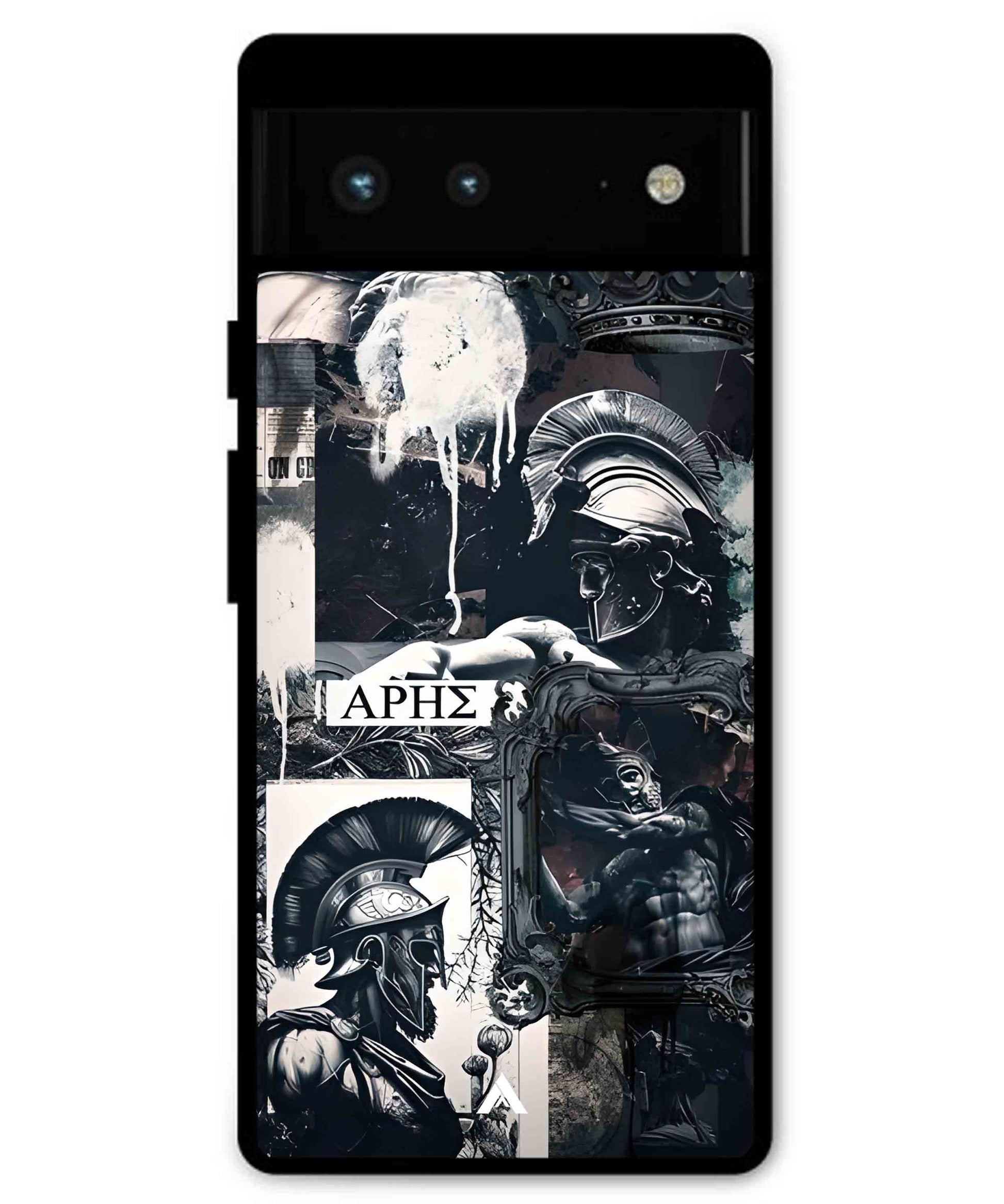 Greek Mindset Metal Back Cover Phone Case for Pixel 6A
