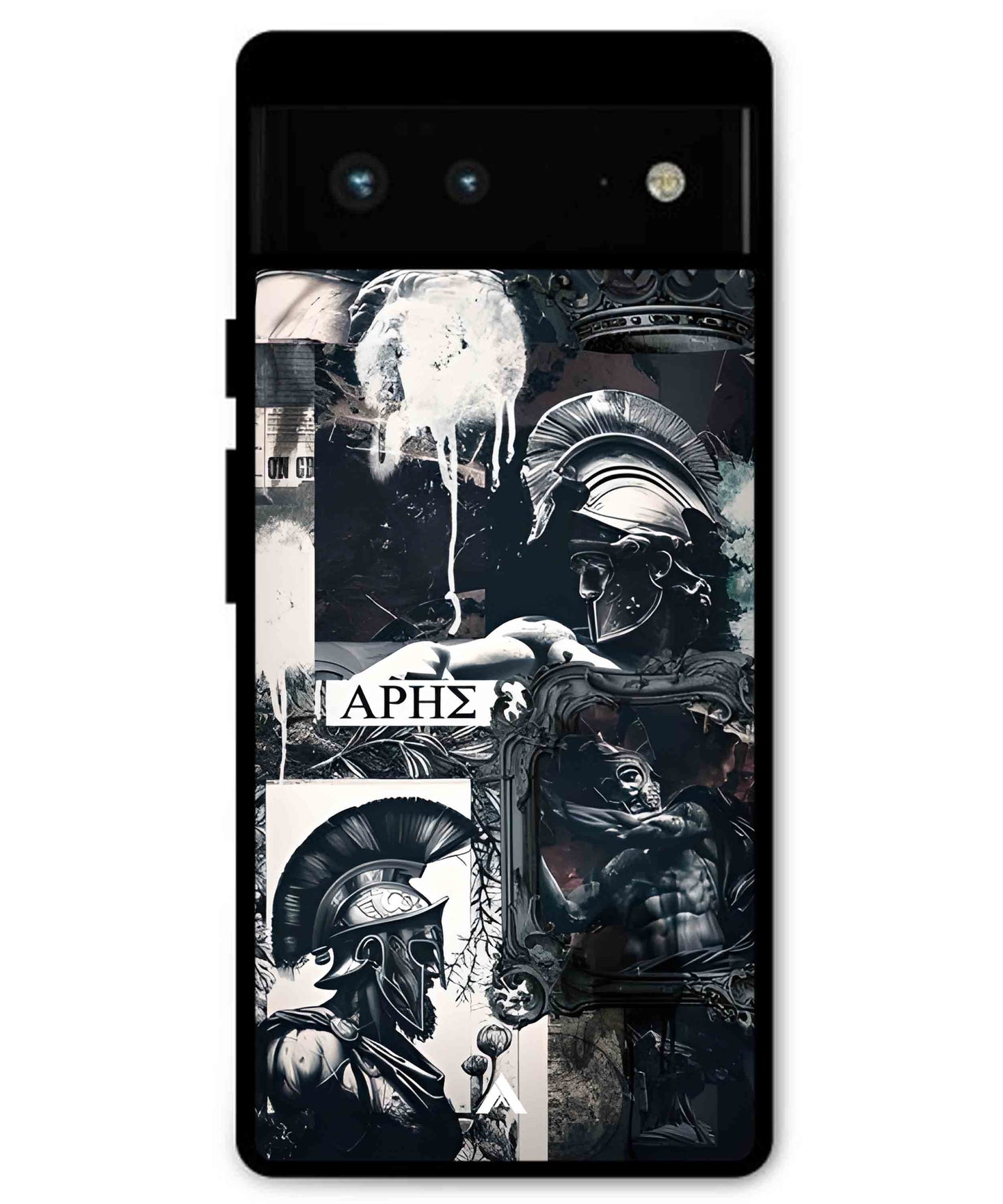 Greek Mindset Metal Back Cover Phone Case for Pixel 7