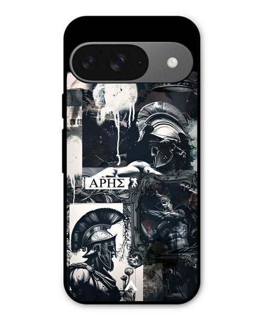 Greek Mindset Metal Back Cover Phone Case for Pixel 9