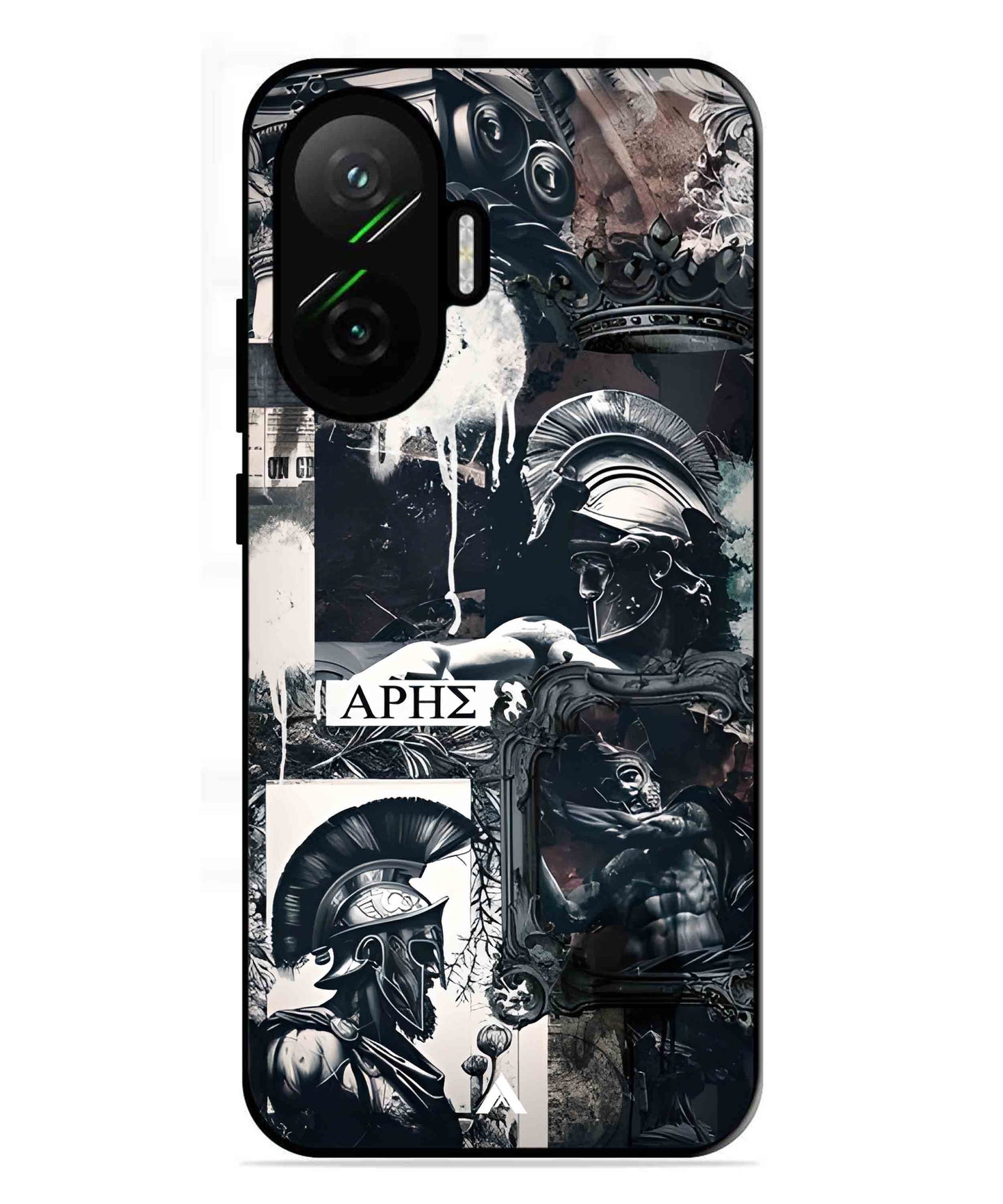 Greek Mindset Metal Back Cover Phone Case for Poco F7