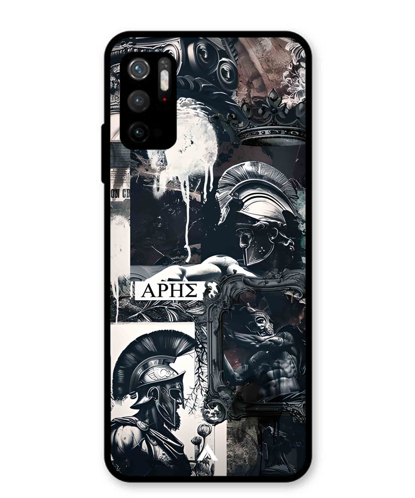 Greek Mindset Metal Back Cover Phone Case for Poco M3 Pro