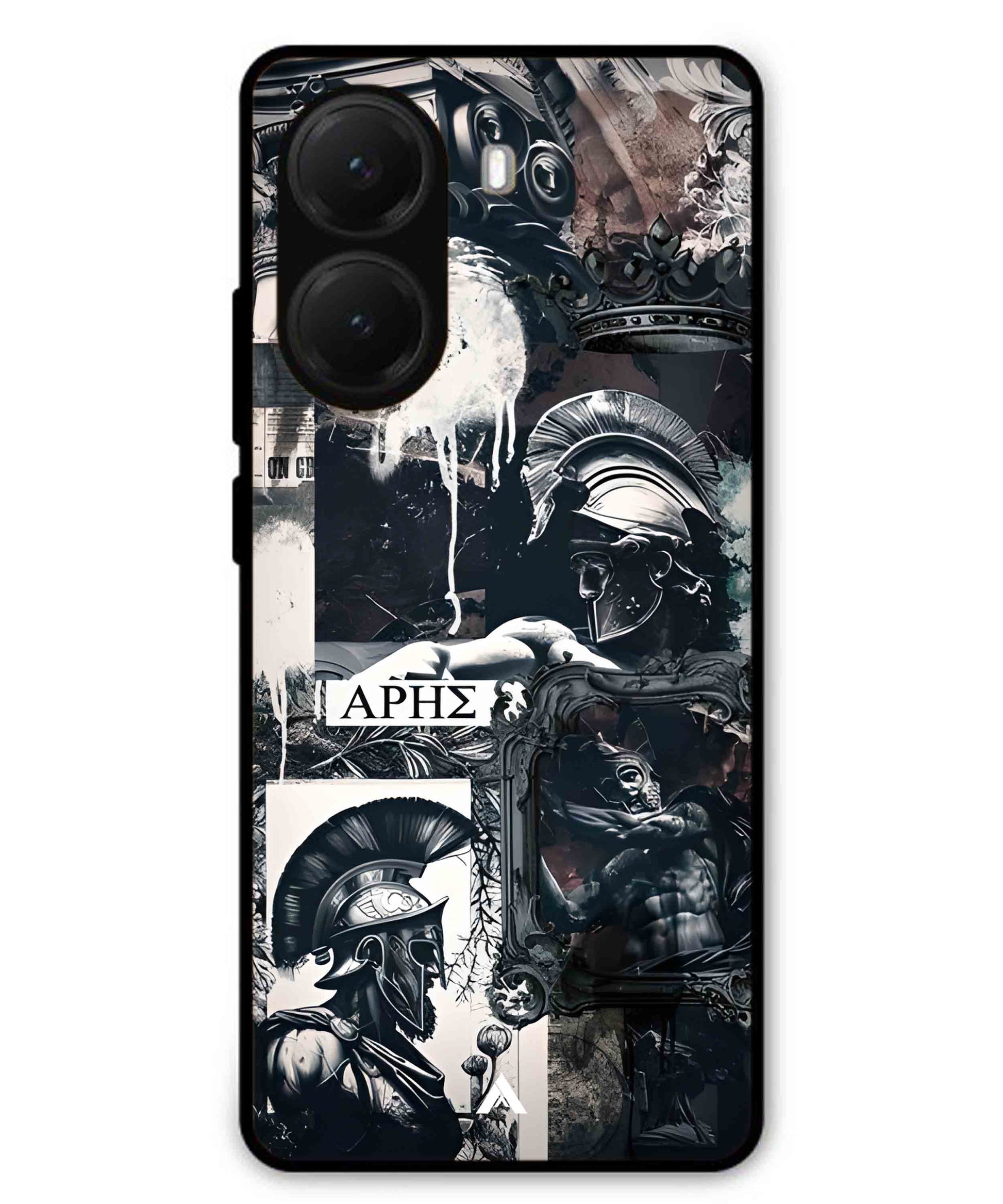 Greek Mindset Metal Back Cover Phone Case for Poco X7 Pro