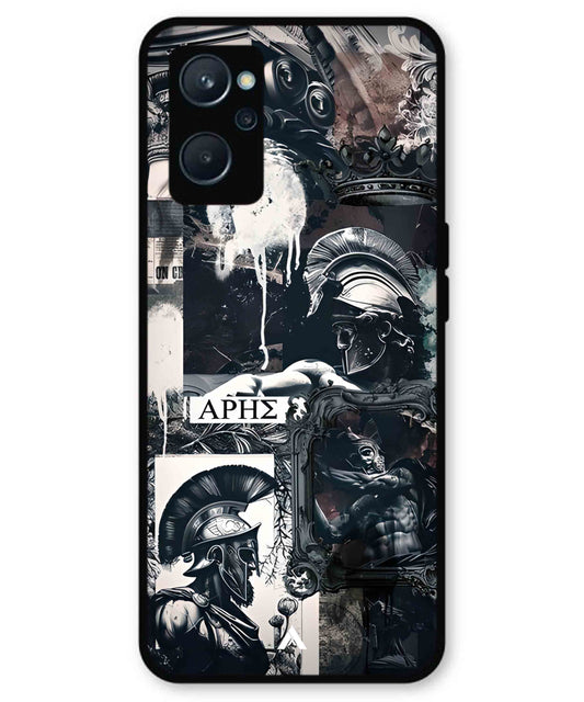 Greek Mindset Metal Back Cover Phone Case for Realme 10