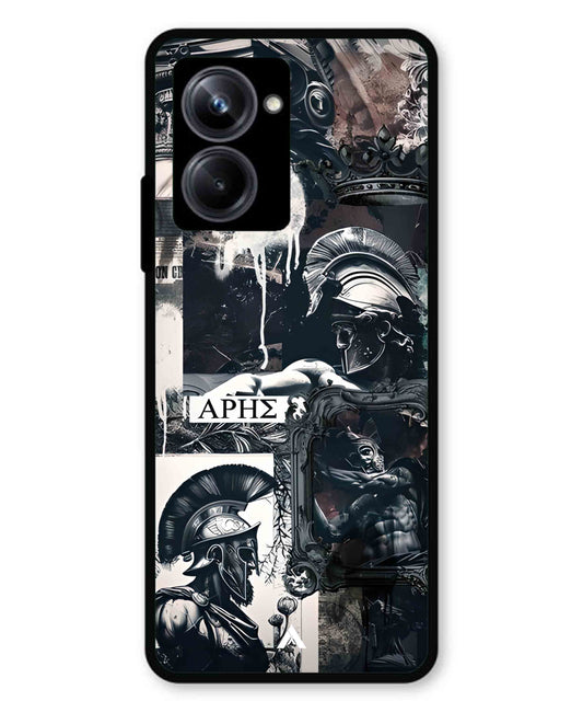 Greek Mindset Metal Back Cover Phone Case for Realme 10 Pro