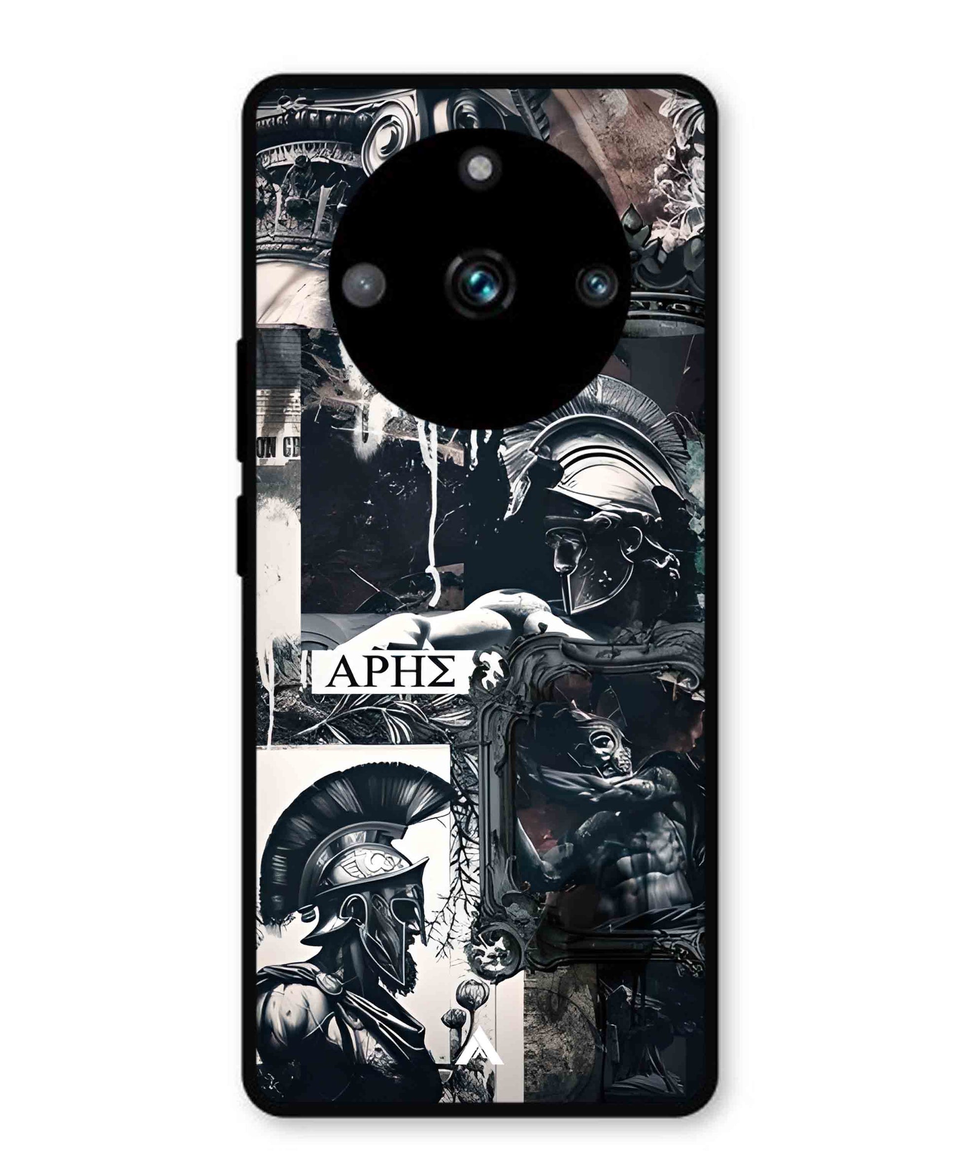 Greek Mindset Metal Back Cover Phone Case for Realme 11 Pro