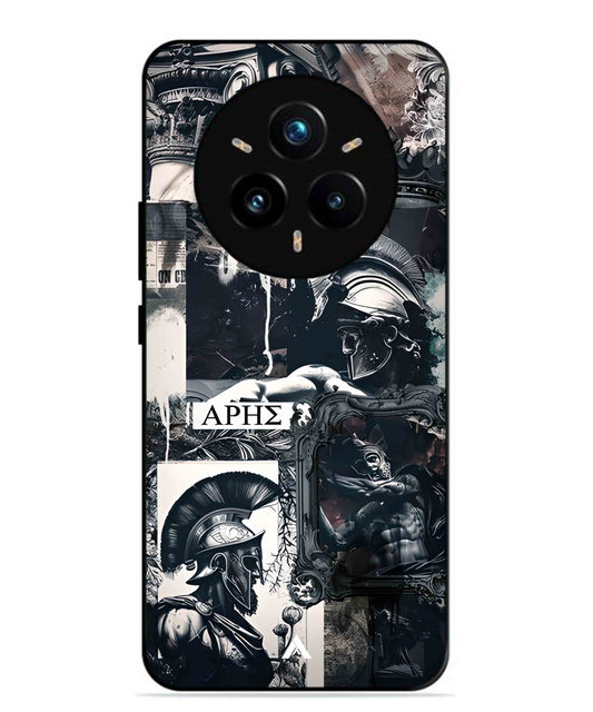 Greek Mindset Metal Back Cover Phone Case for Realme 14 Pro