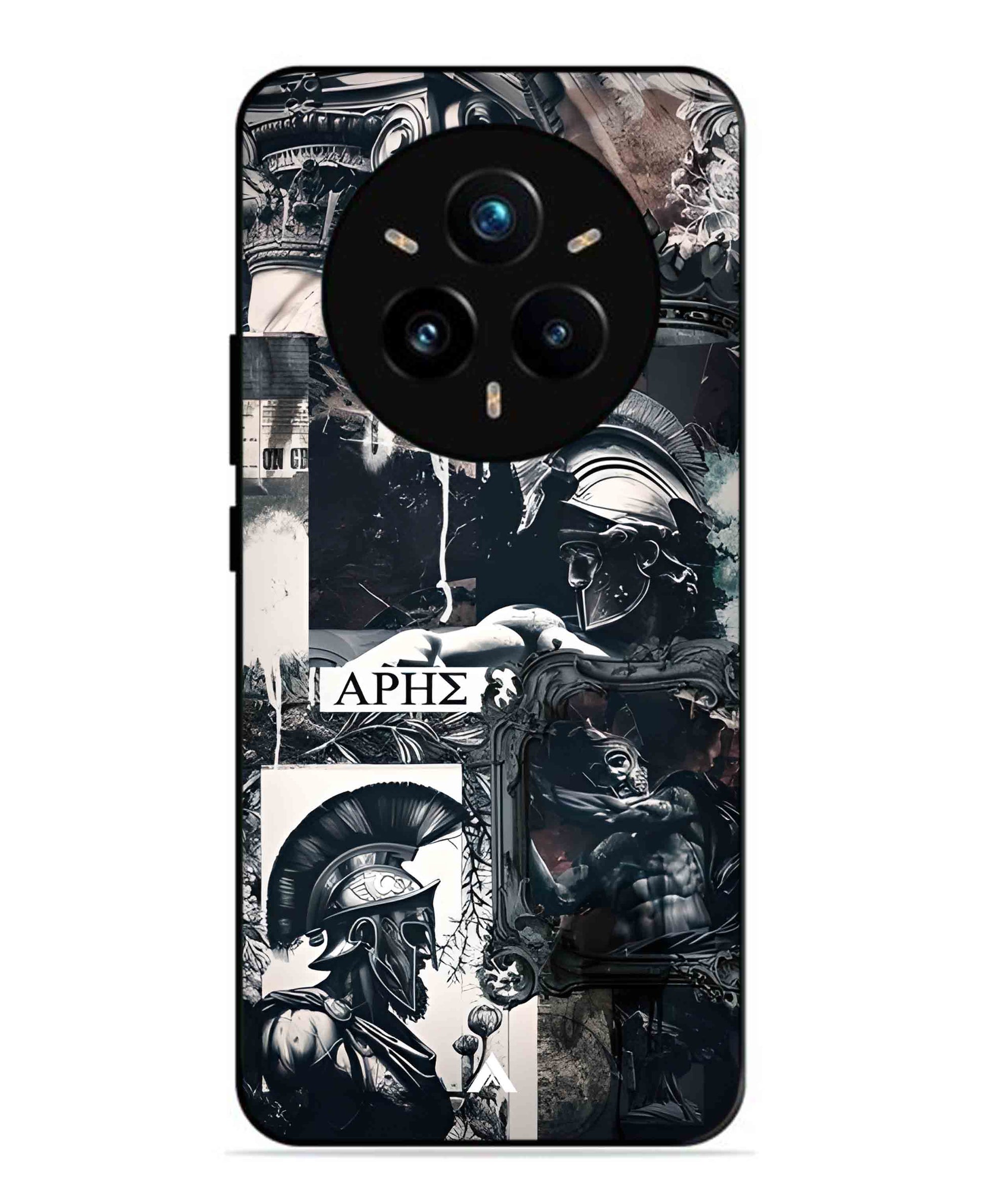 Greek Mindset Metal Back Cover Phone Case for Realme 14 Pro Plus