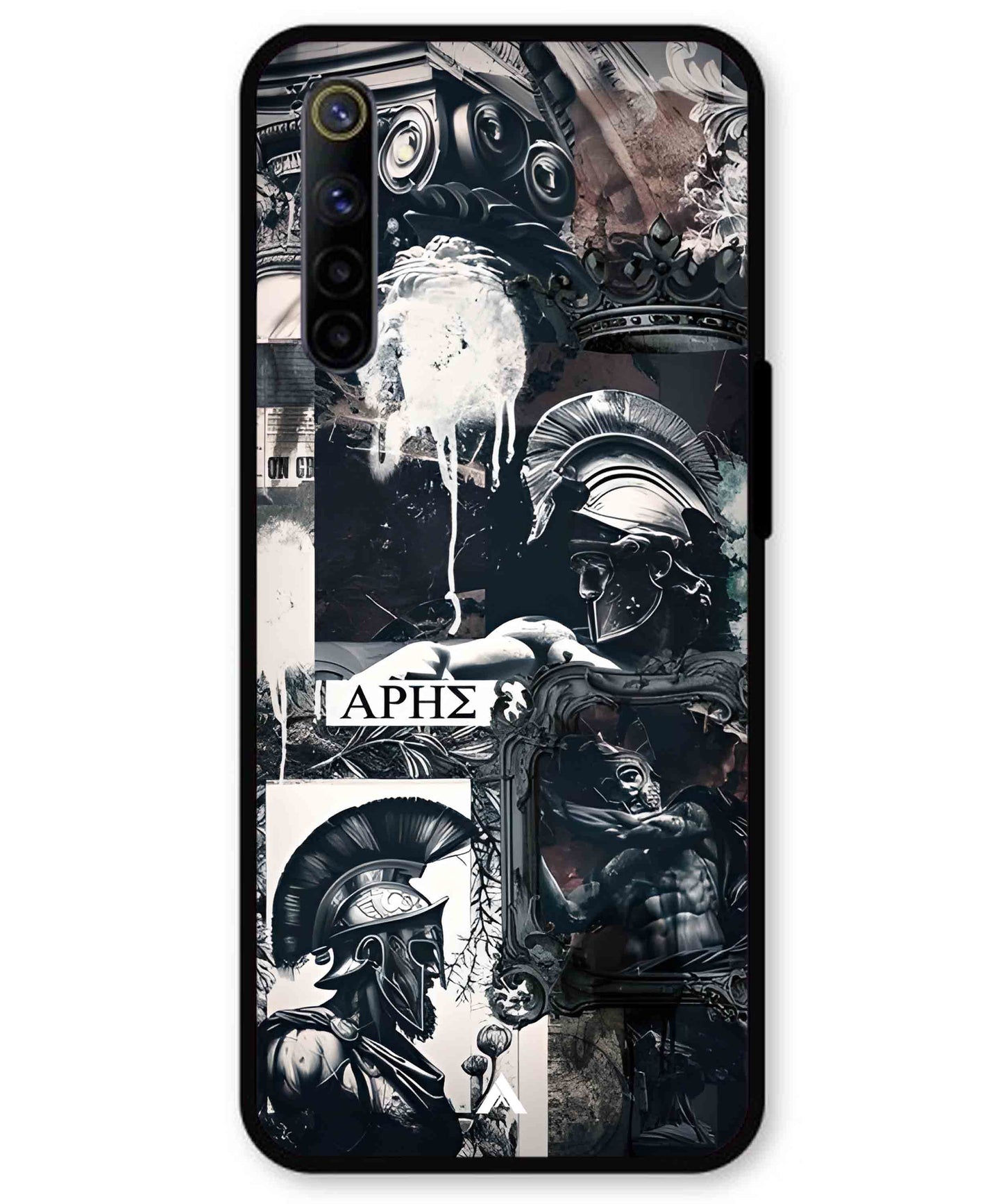 Greek Mindset Metal Back Cover Phone Case for Realme 6i