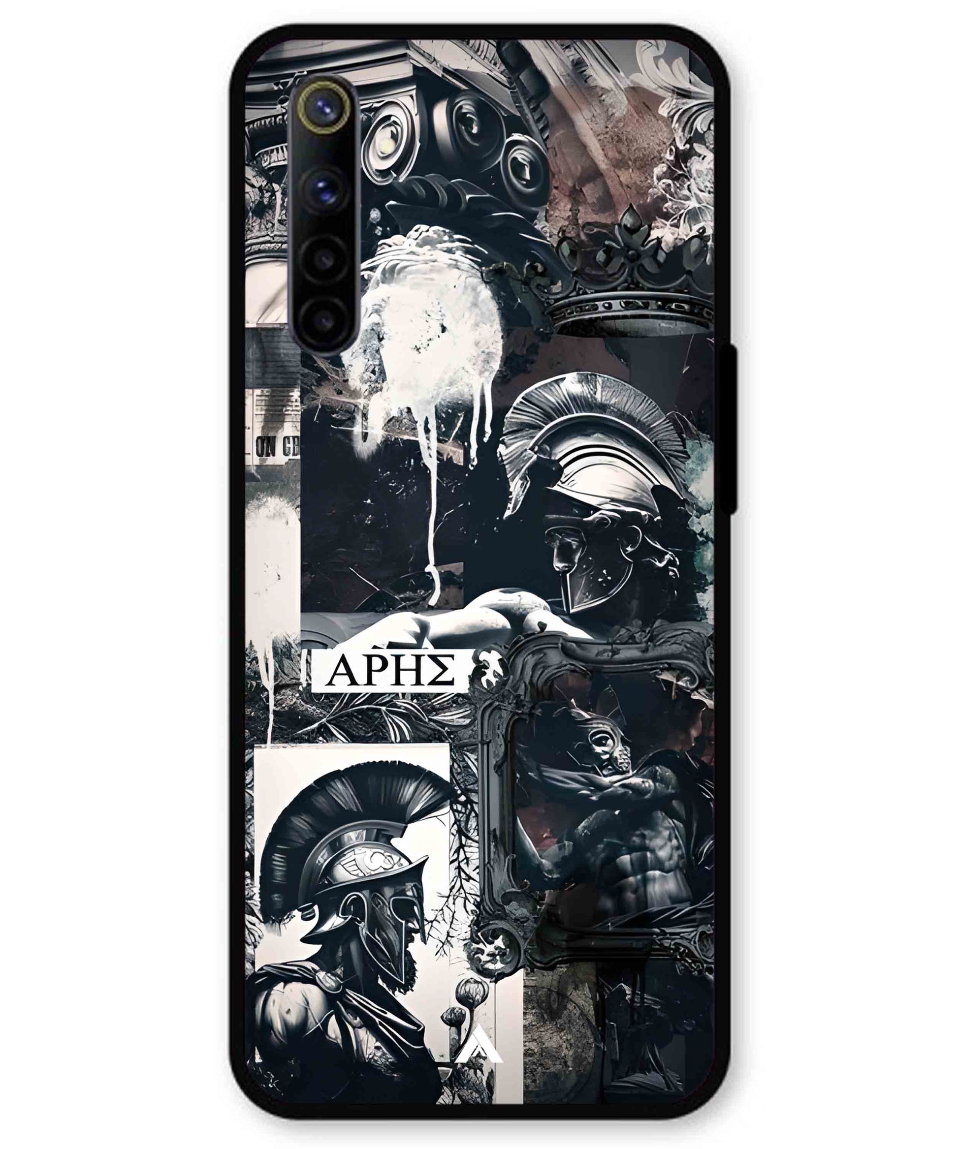 Greek Mindset Metal Back Cover Phone Case for Realme 6i