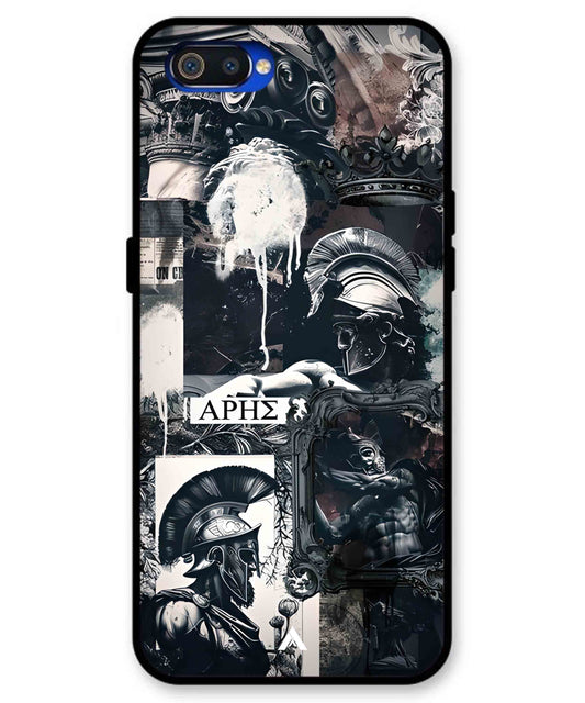 Greek Mindset Metal Back Cover Phone Case for Realme C2