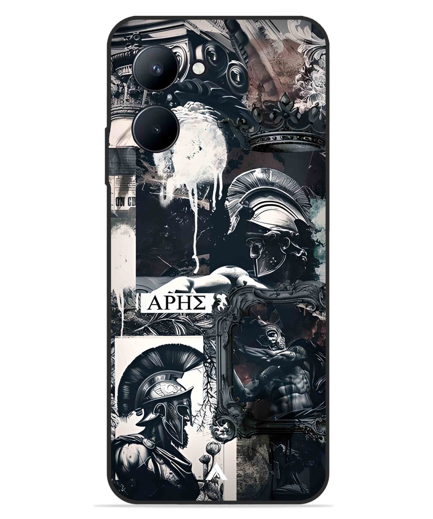Greek Mindset Metal Back Cover Phone Case for Realme C33