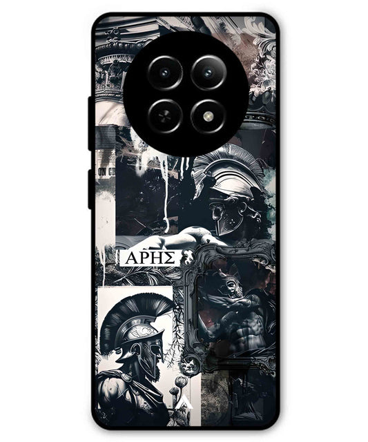 Greek Mindset Metal Back Cover Phone Case for Realme C65