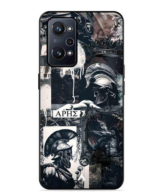 Greek Mindset Metal Back Cover Phone Case for Realme GT Neo 2