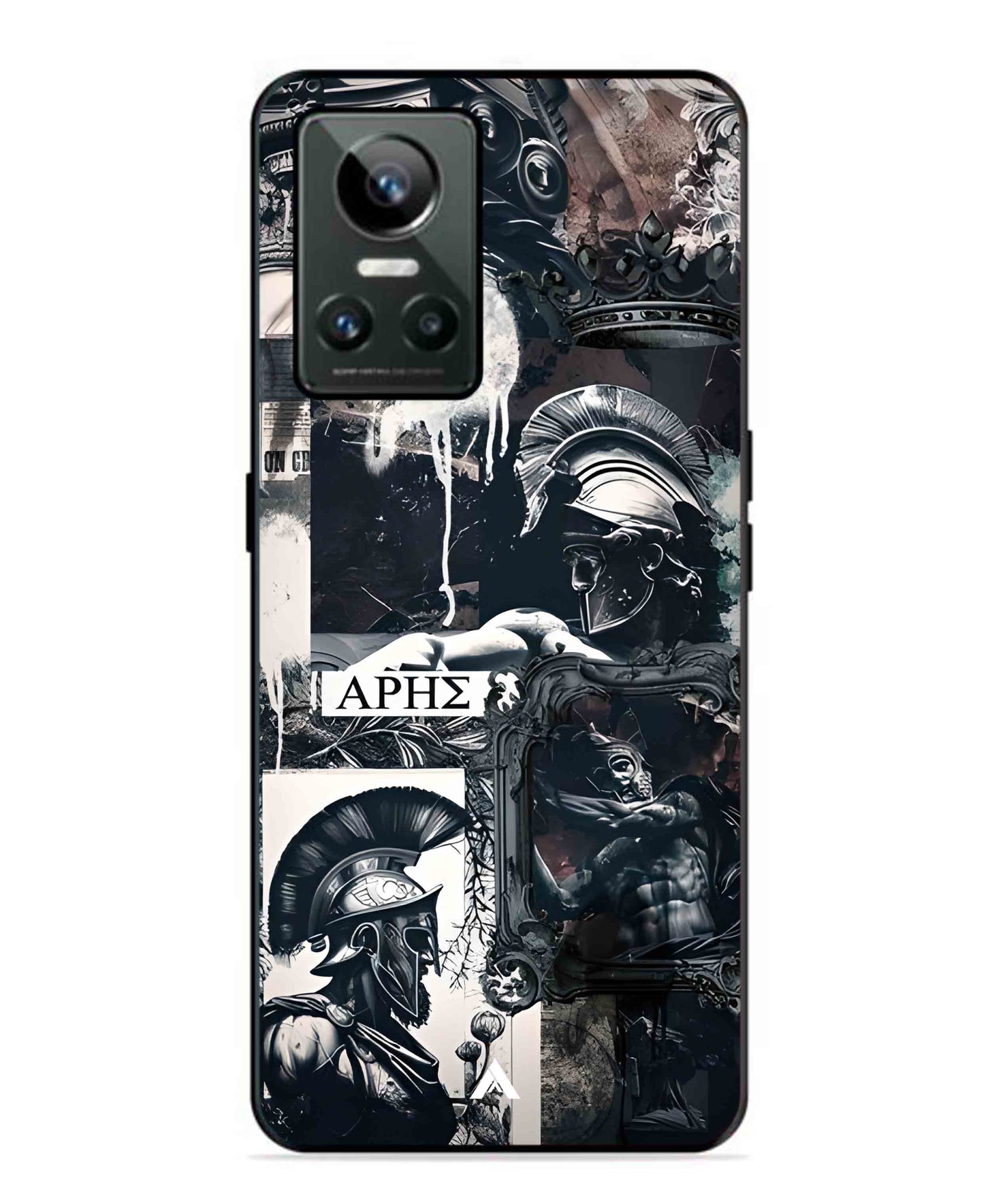 Greek Mindset Metal Back Cover Phone Case for Realme GT Neo 3