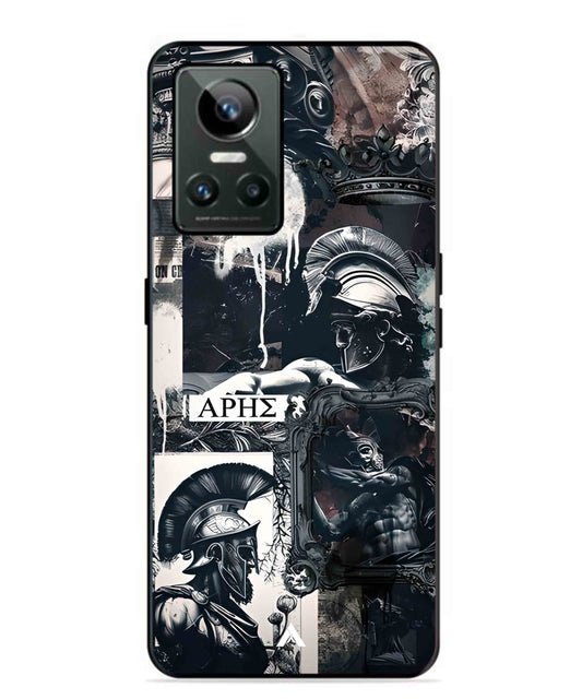 Greek Mindset Metal Back Cover Phone Case for Realme GT Neo 3