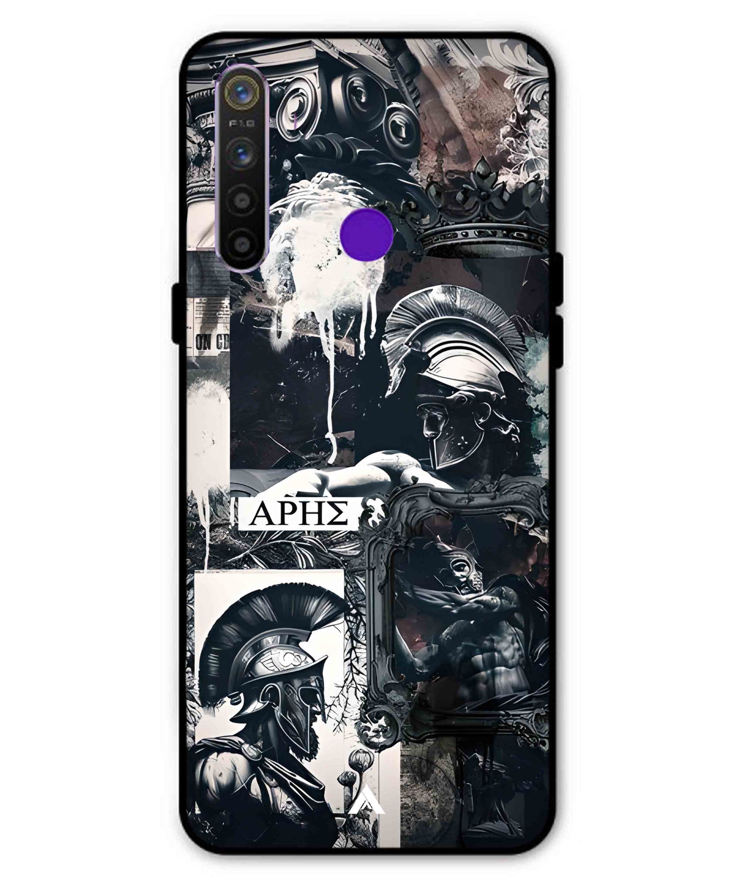 Greek Mindset Metal Back Cover Phone Case for Realme Narzo 10