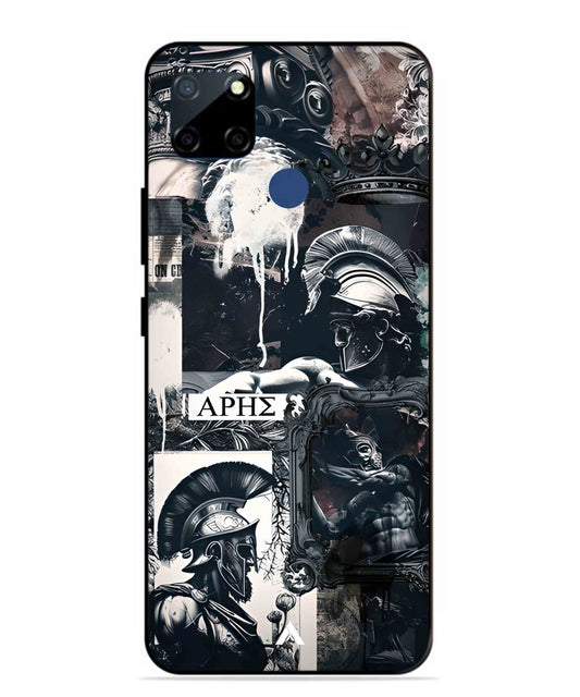 Greek Mindset Metal Back Cover Phone Case for Realme Narzo 30A