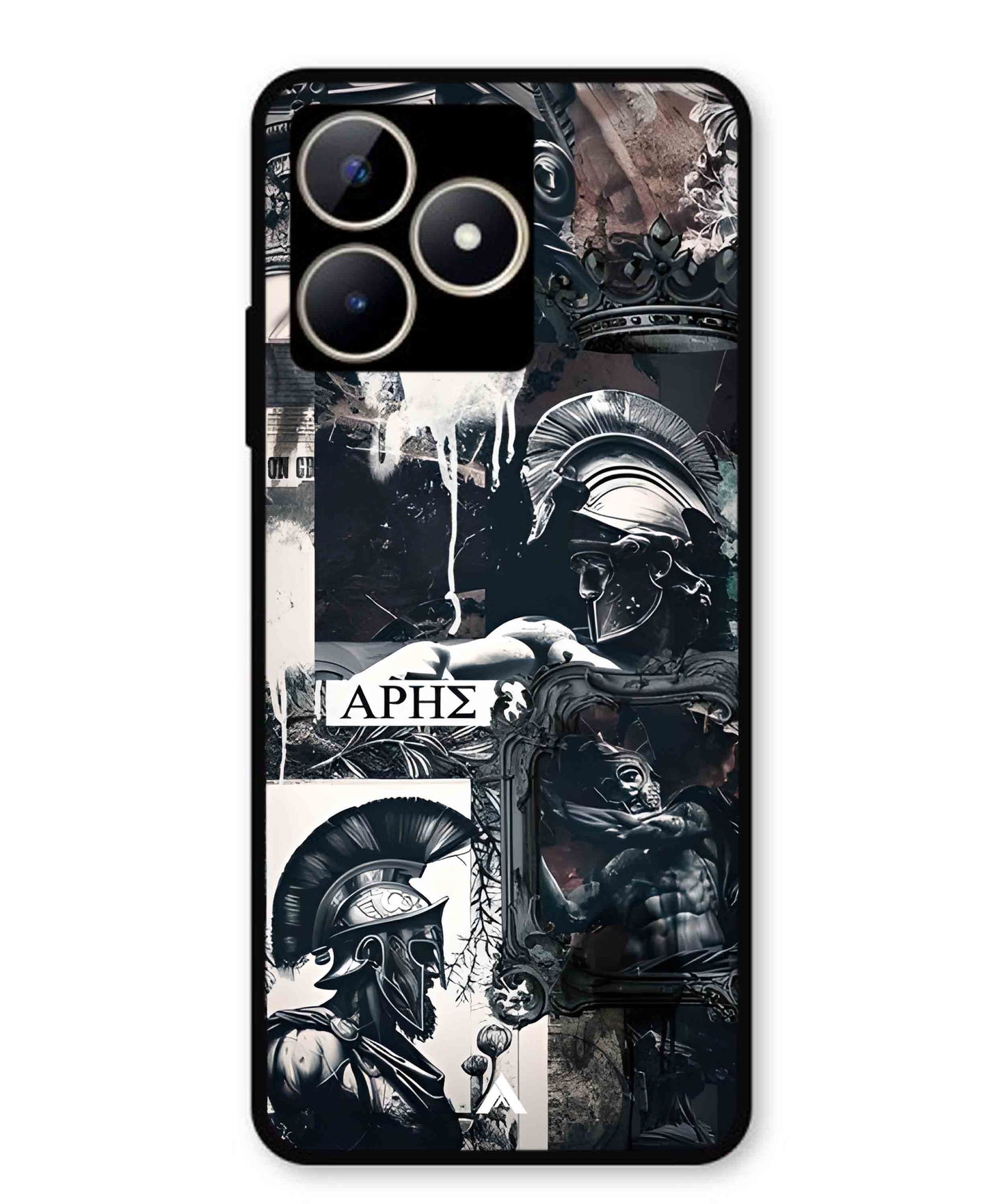 Greek Mindset Metal Back Cover Phone Case for Realme Narzo N53