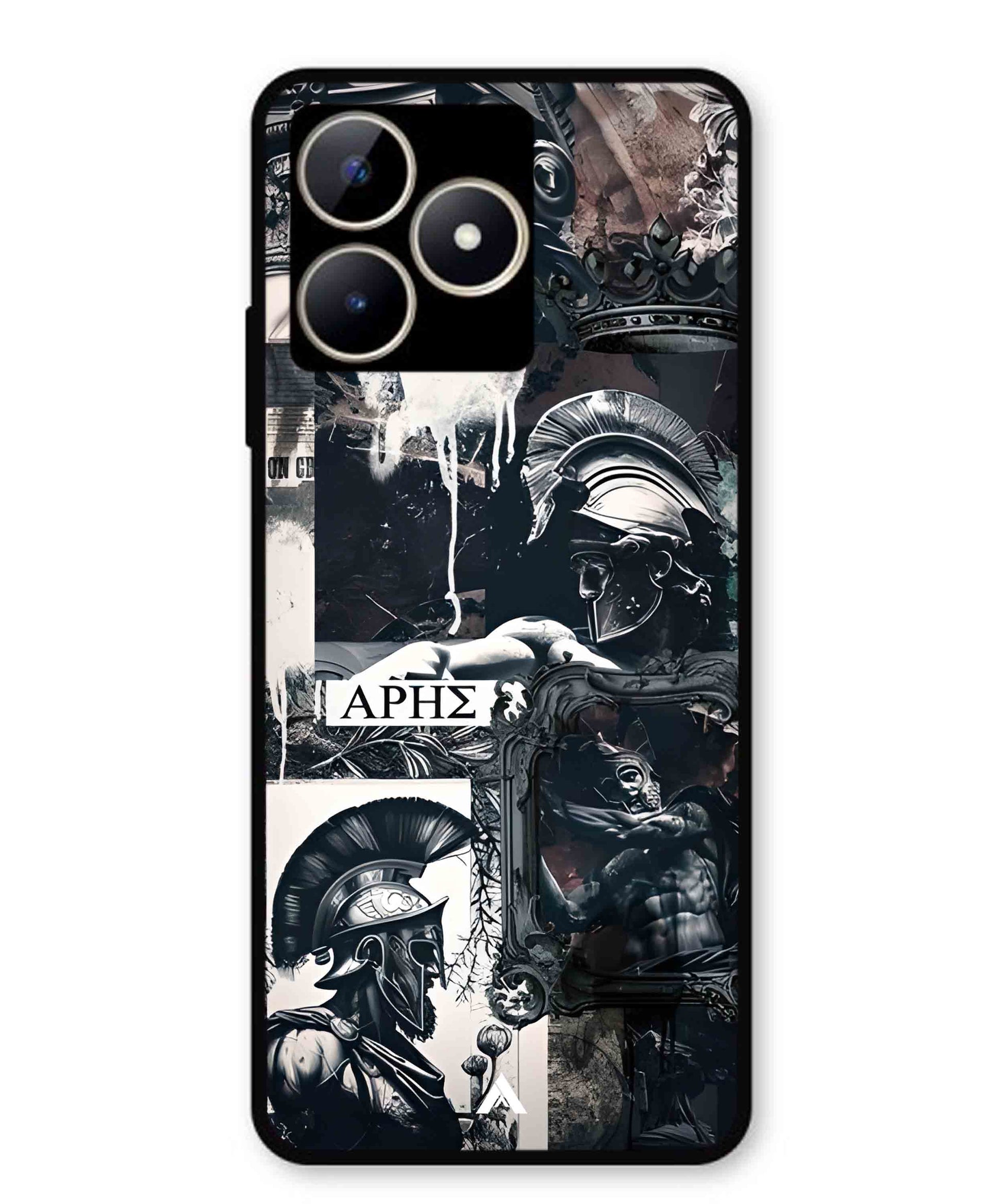 Greek Mindset Metal Back Cover Phone Case for Realme Narzo N53