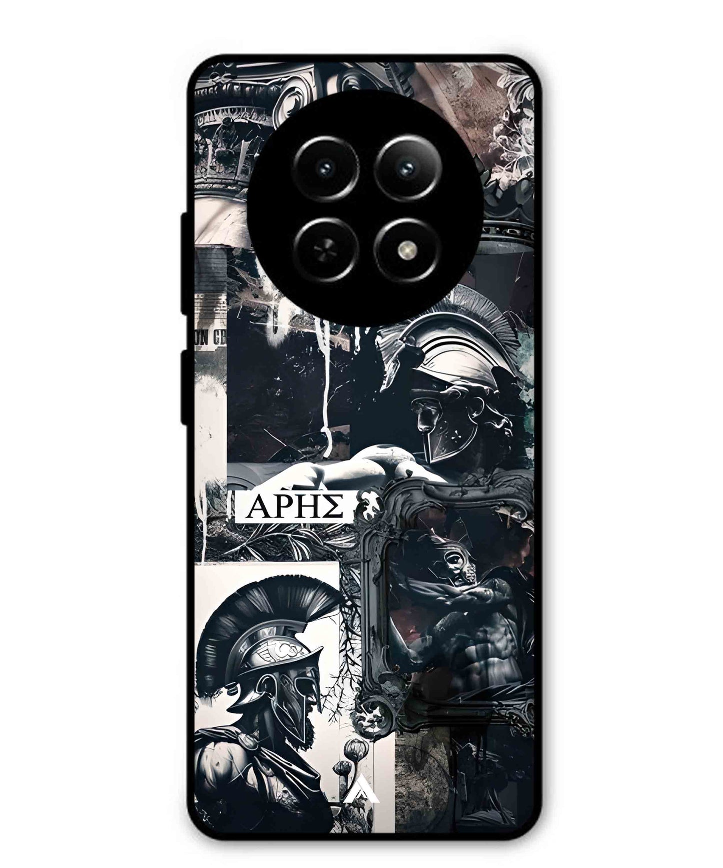 Greek Mindset Metal Back Cover Phone Case for Realme Narzo N65