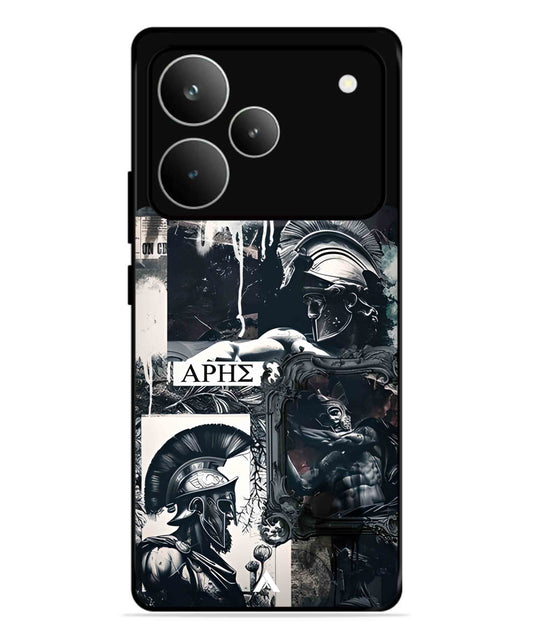 Greek Mindset Metal Back Cover Phone Case for Realme P4 Pro