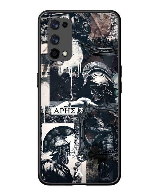 Greek Mindset Metal Back Cover Phone Case for Realme X7 Pro