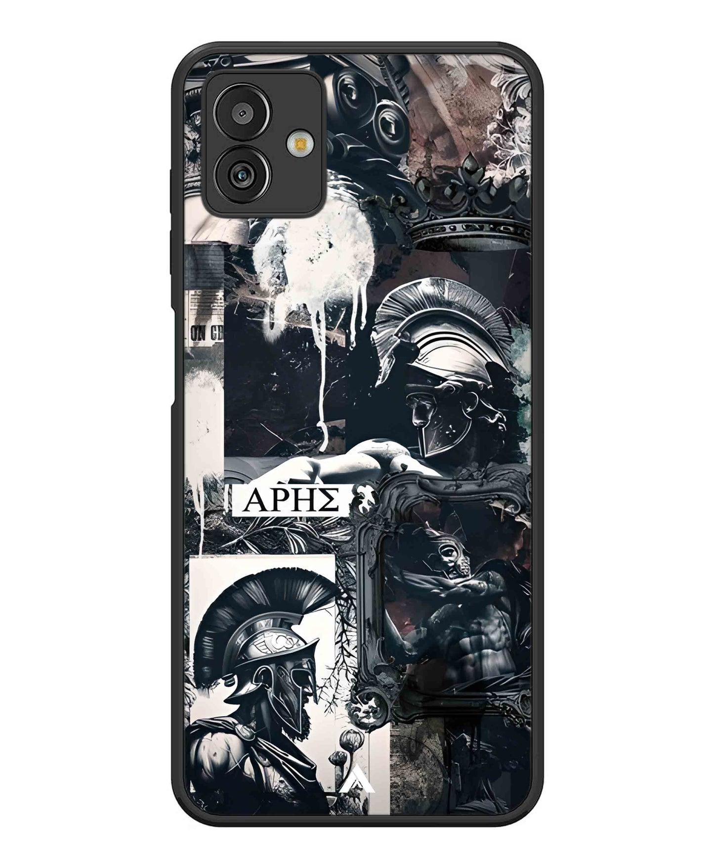 Greek Mindset Metal Back Cover Phone Case for Samsugn Galaxy M13 5G