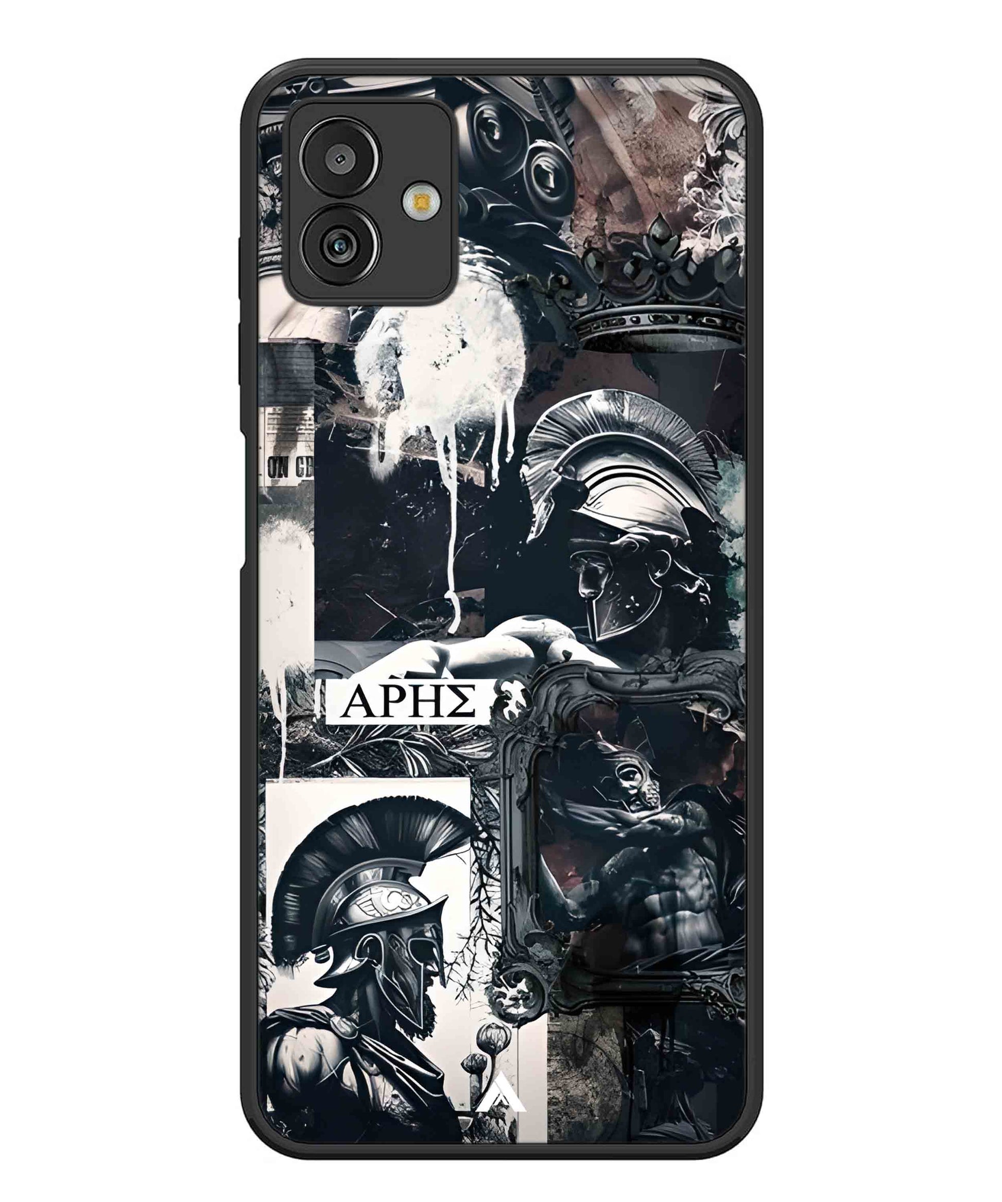 Greek Mindset Metal Back Cover Phone Case for Samsugn Galaxy M13 5G