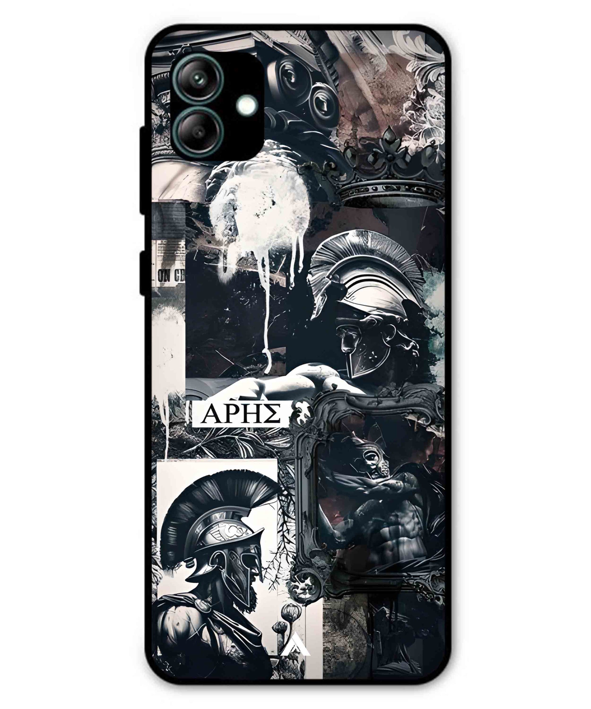 Greek Mindset Metal Back Cover Phone Case for Samsung Galaxy A04