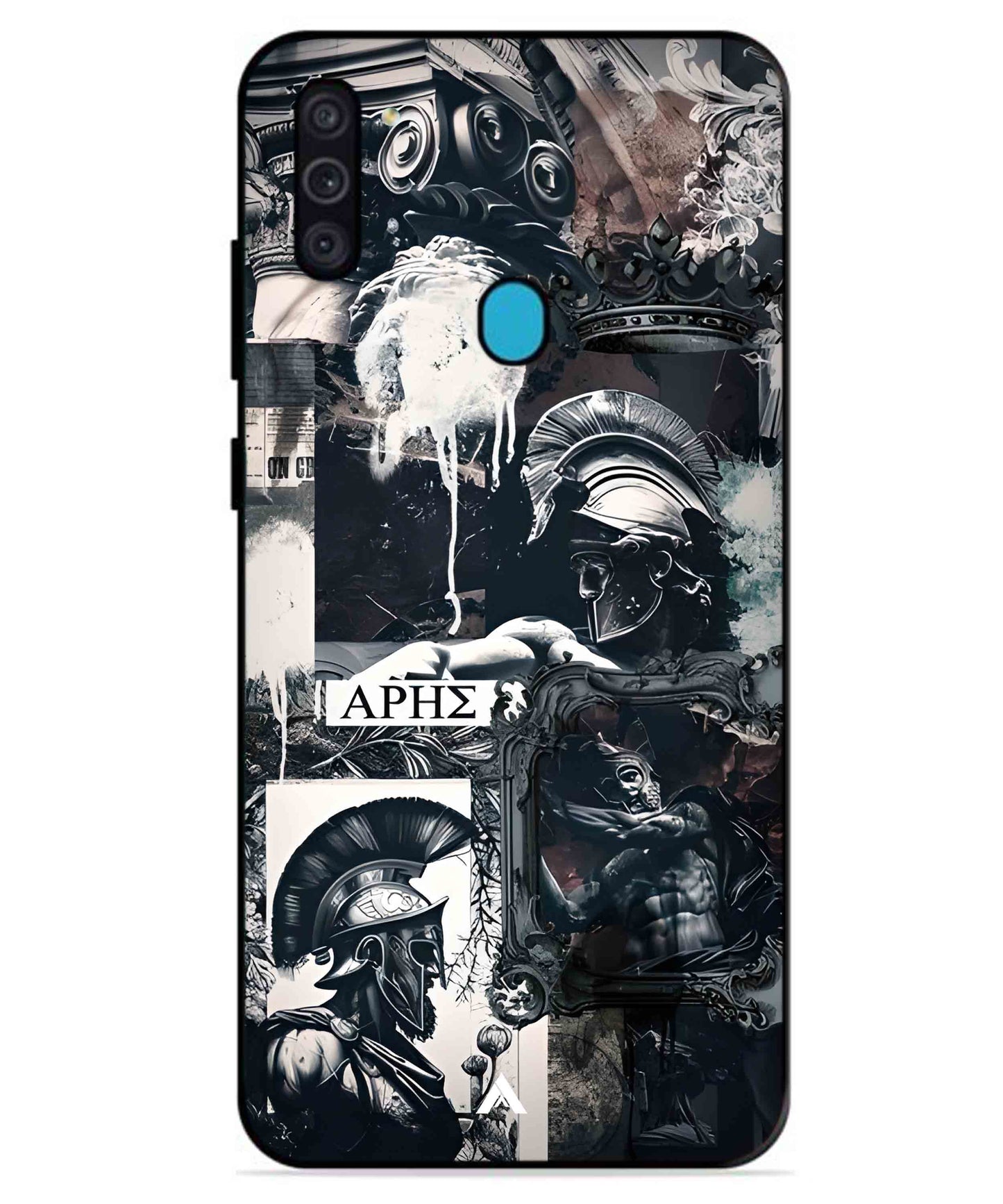 Greek Mindset Metal Back Cover Phone Case for Samsung Galaxy A11