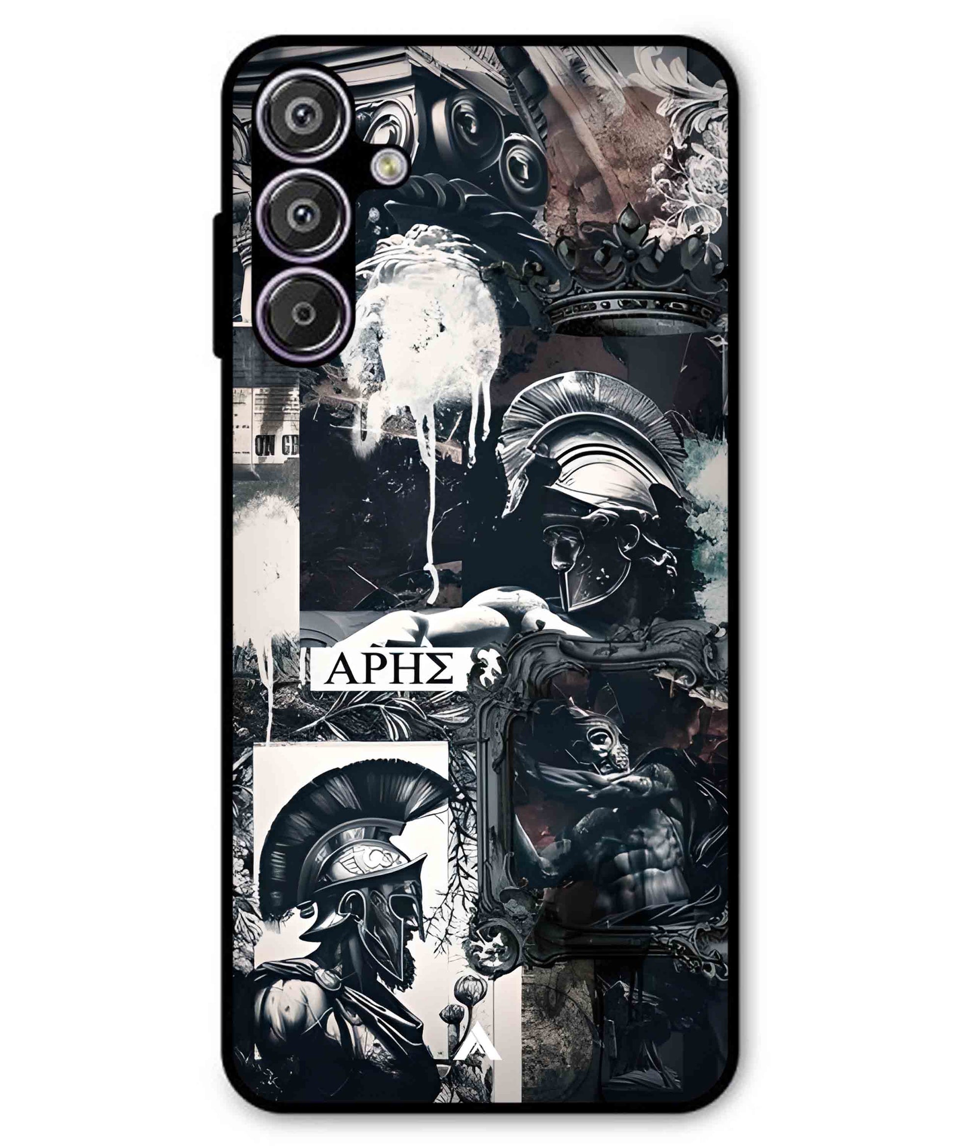 Greek Mindset Metal Back Cover Phone Case for Samsung Galaxy A16