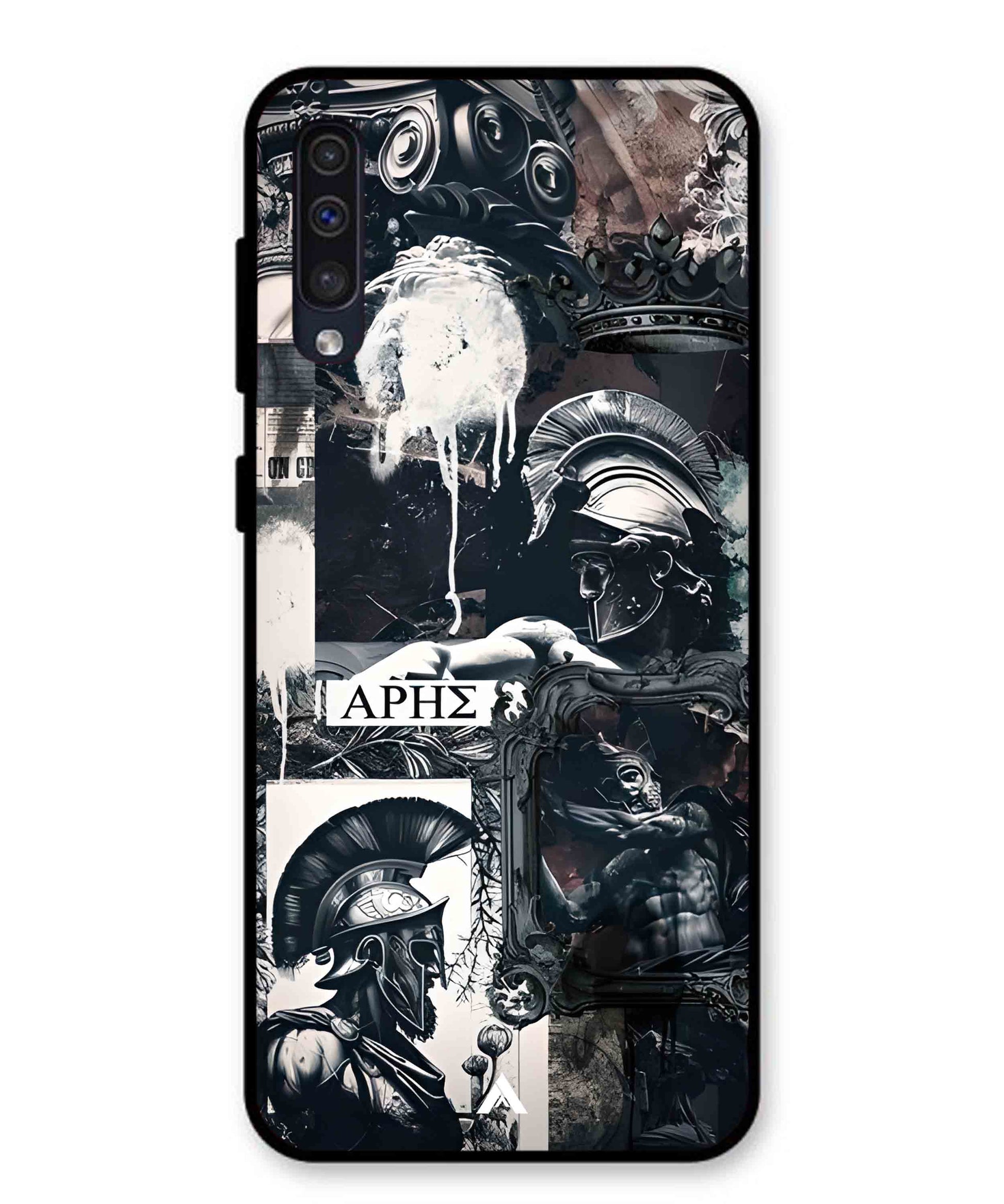 Greek Mindset Metal Back Cover Phone Case for Samsung Galaxy A50
