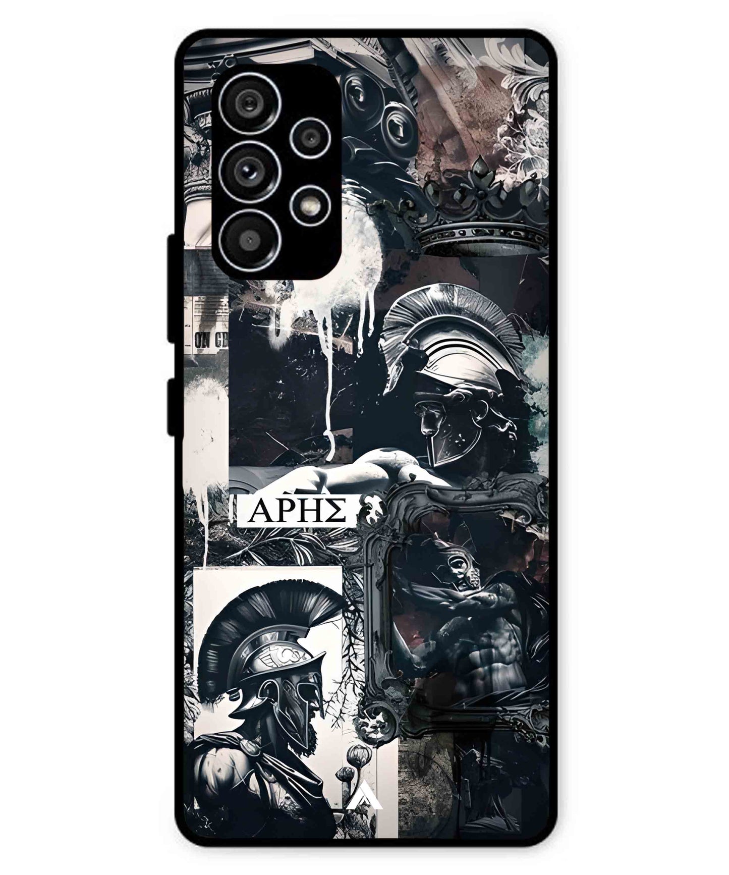 Greek Mindset Metal Back Cover Phone Case for Samsung Galaxy A53