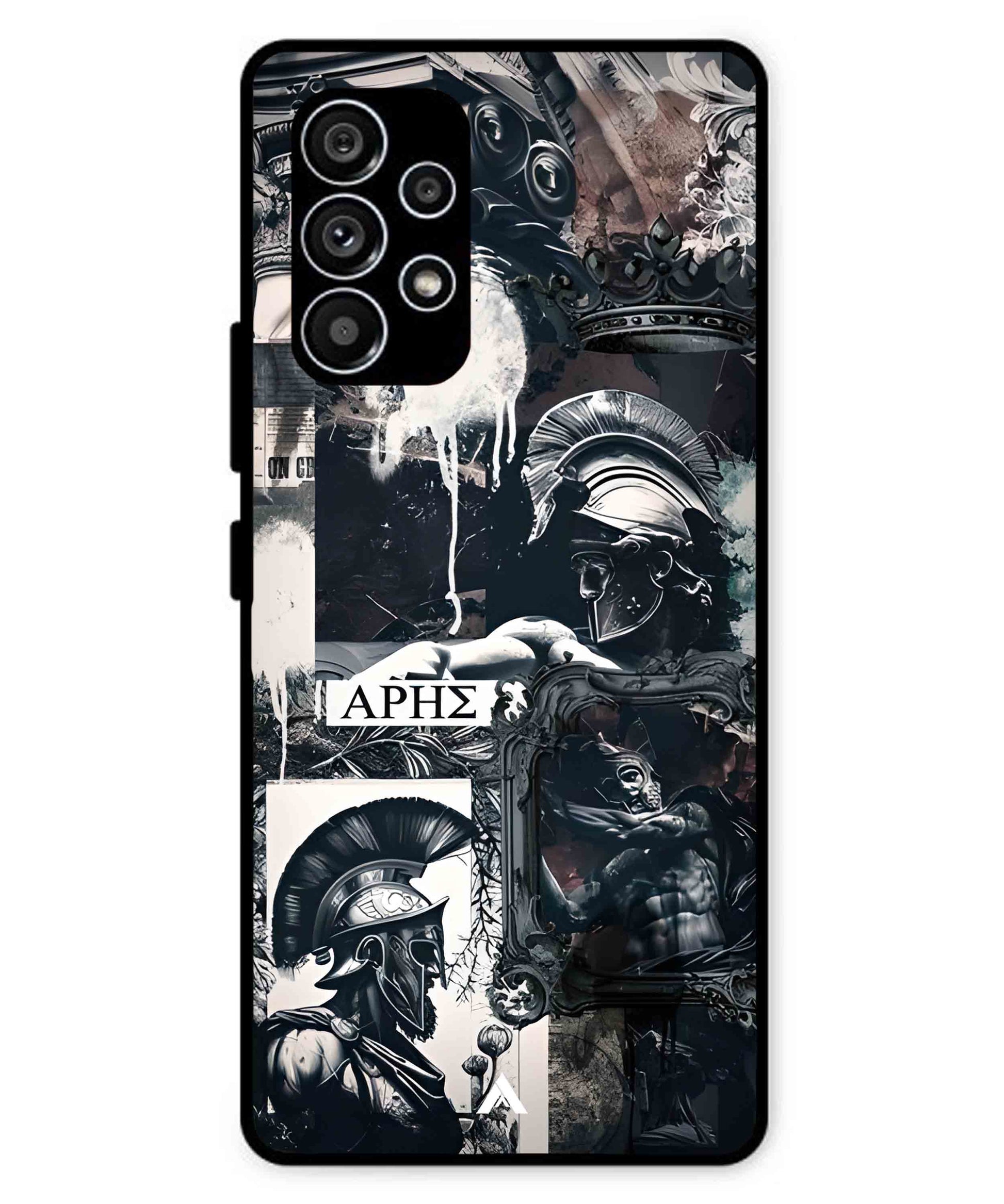 Greek Mindset Metal Back Cover Phone Case for Samsung Galaxy A53