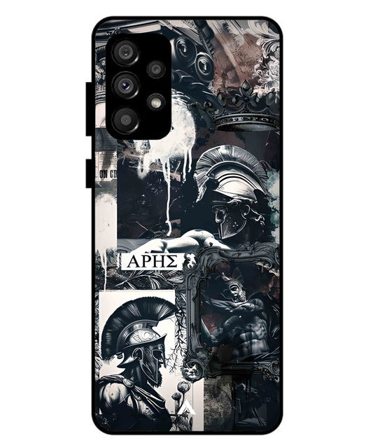 Greek Mindset Metal Back Cover Phone Case for Samsung Galaxy A73