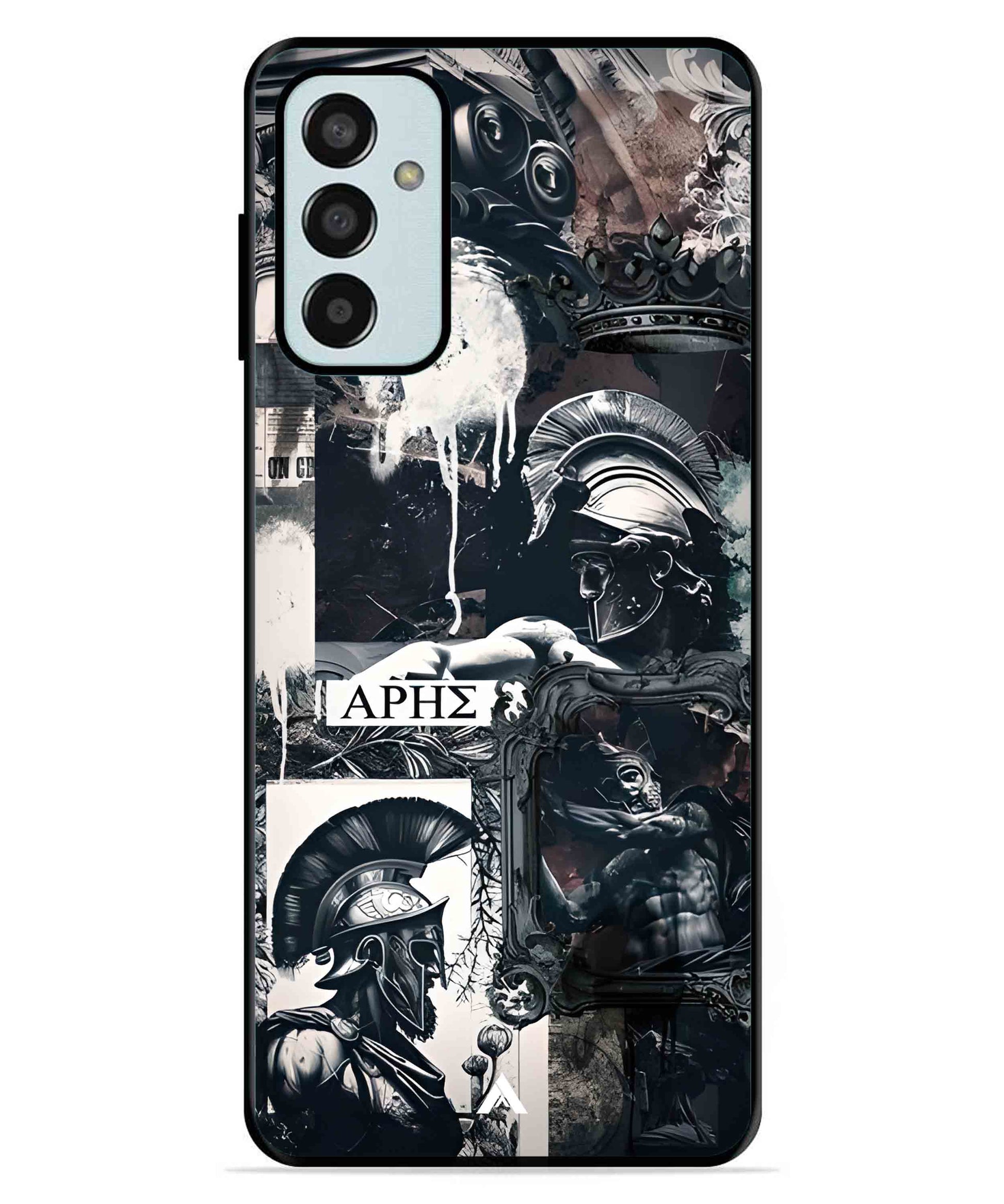 Greek Mindset Metal Back Cover Phone Case for Samsung Galaxy F13 4G