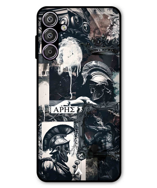 Greek Mindset Metal Back Cover Phone Case for Samsung Galaxy F15