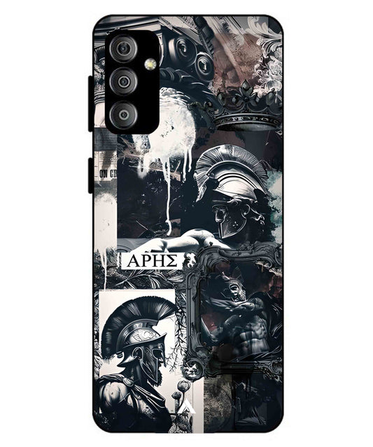 Greek Mindset Metal Back Cover Phone Case for Samsung Galaxy F23