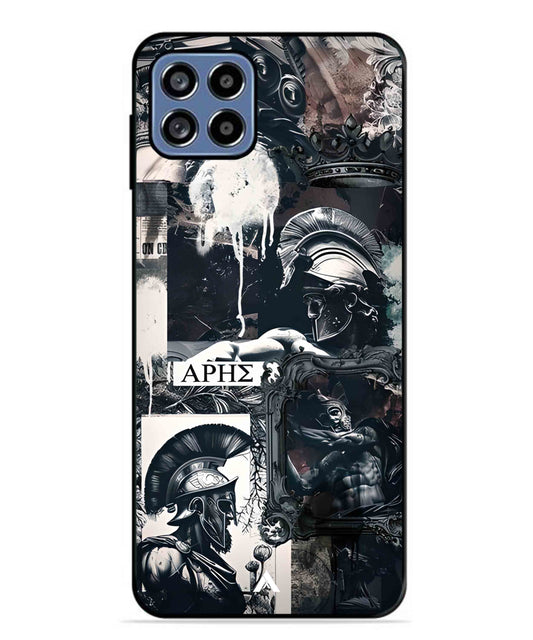 Greek Mindset Metal Back Cover Phone Case for Samsung Galaxy F42