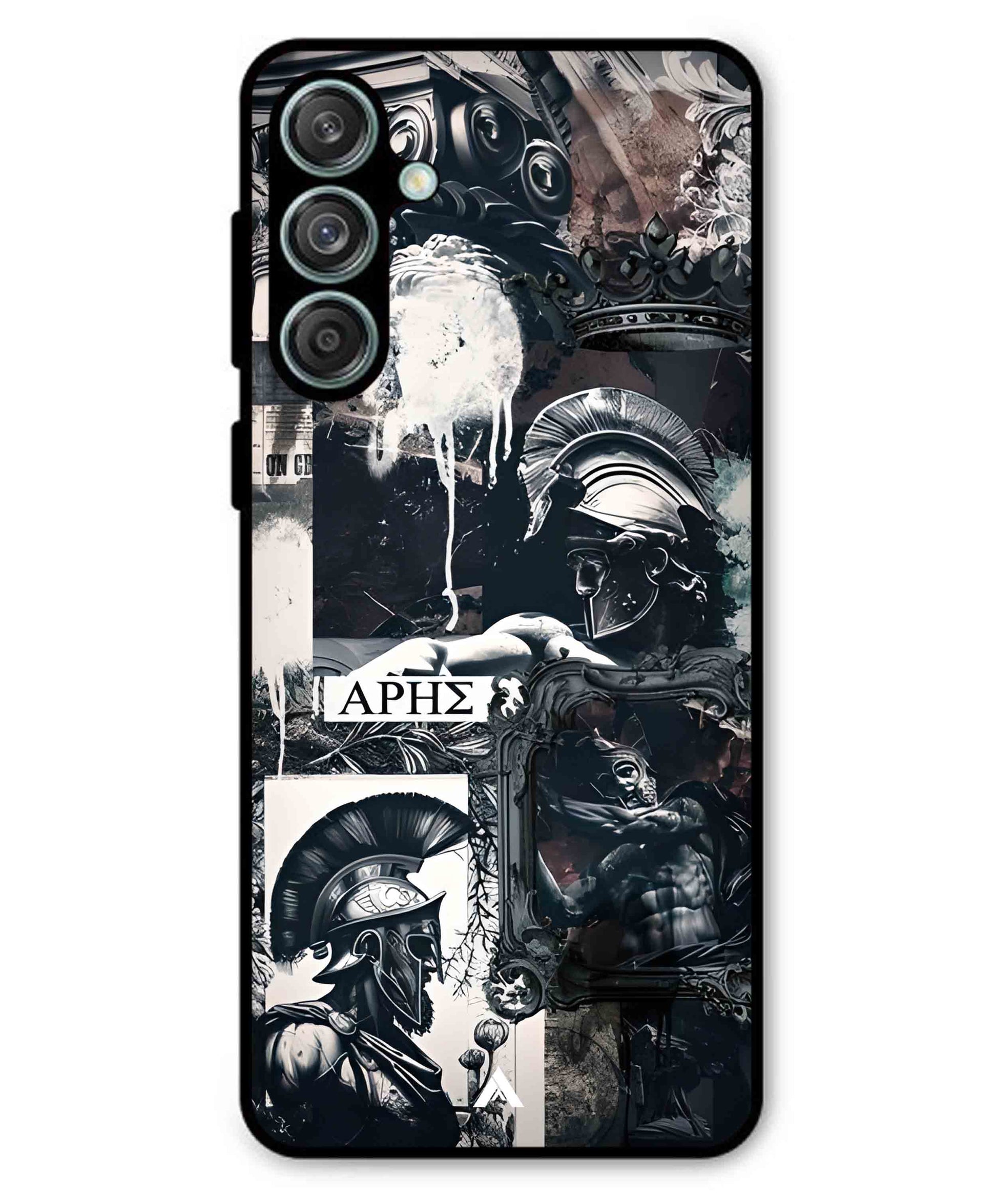 Greek Mindset Metal Back Cover Phone Case for Samsung Galaxy F55