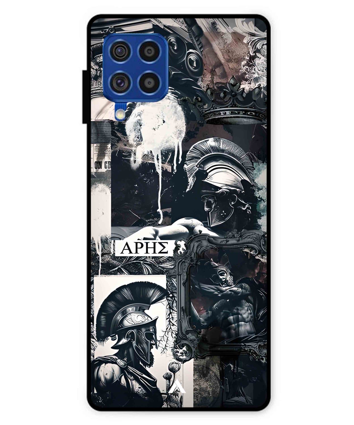 Greek Mindset Metal Back Cover Phone Case for Samsung Galaxy F62