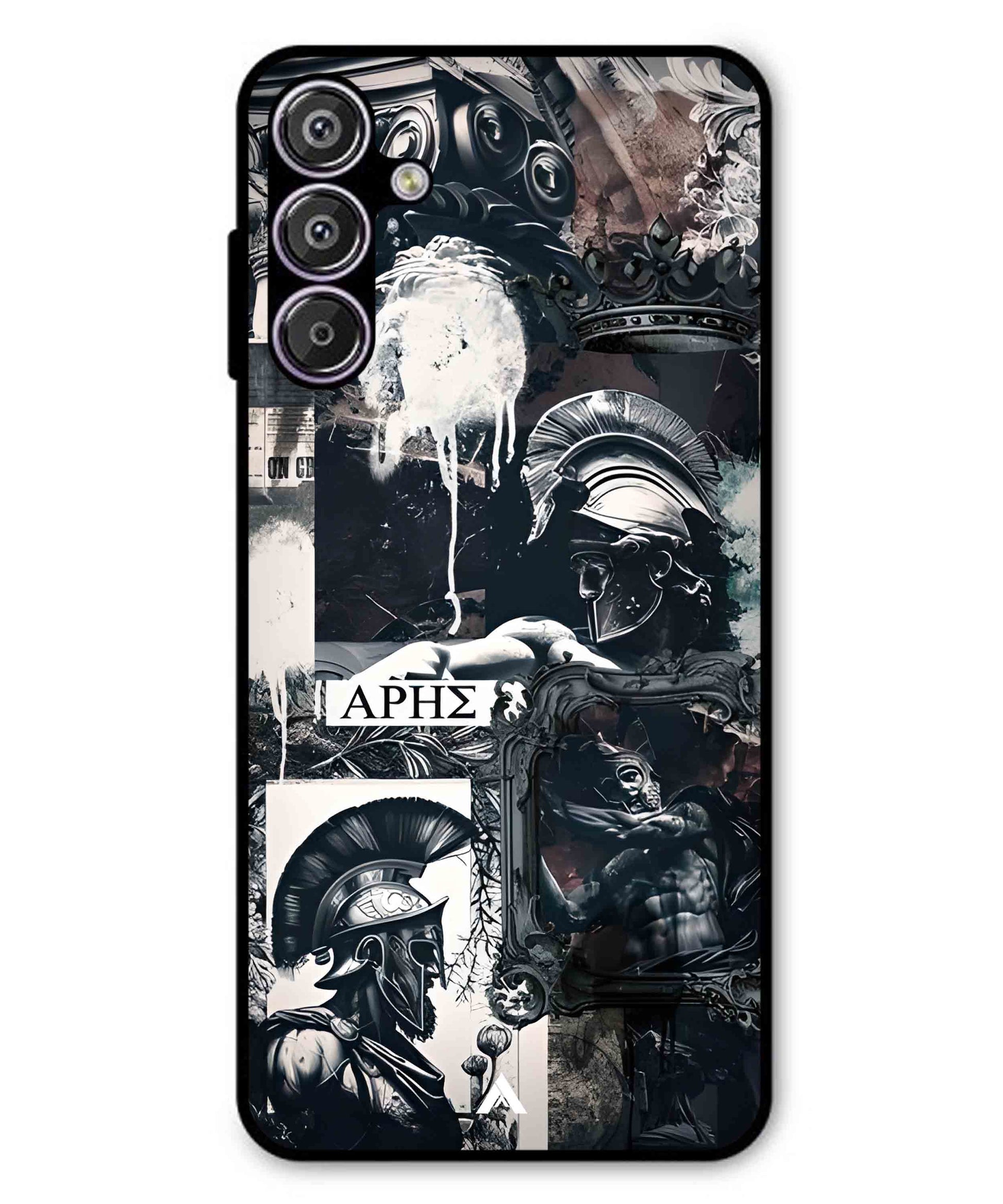 Greek Mindset Metal Back Cover Phone Case for Samsung Galaxy M15