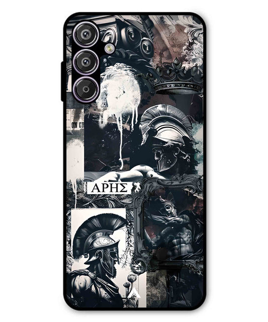 Greek Mindset Metal Back Cover Phone Case for Samsung Galaxy M15